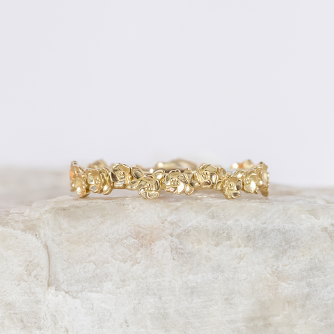 Rose Eternity Stacking Band ~ Ready to Ship