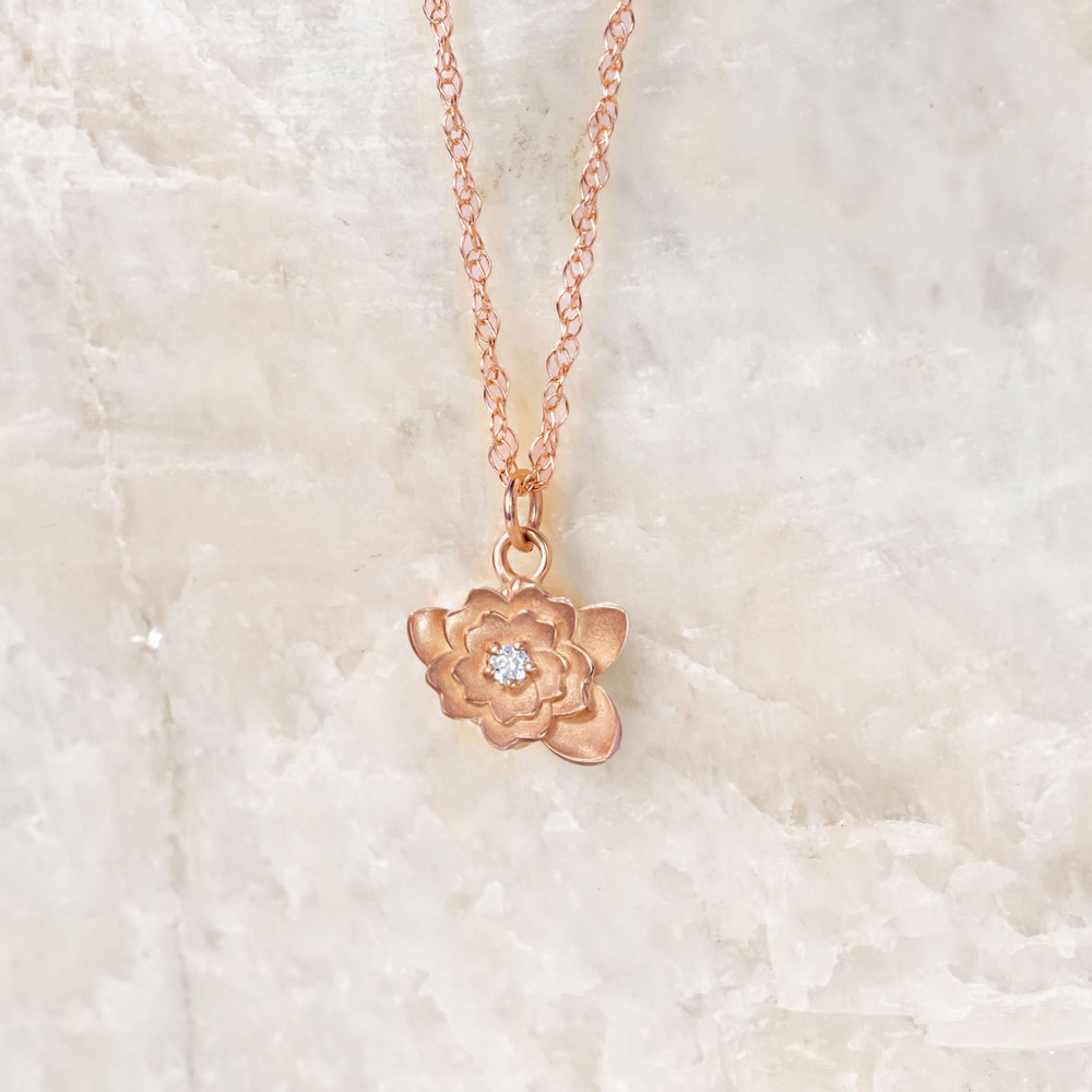 Rosette Necklace ~ Ready to Ship