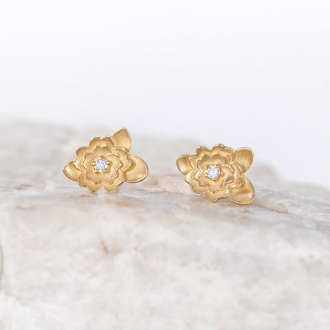 Rosette Earrings