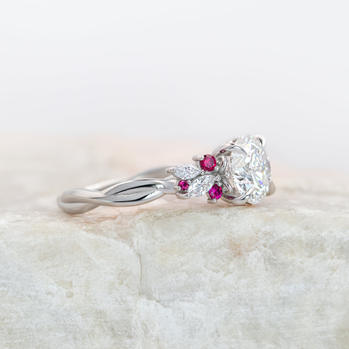 Custom Ruby Blythe Ring