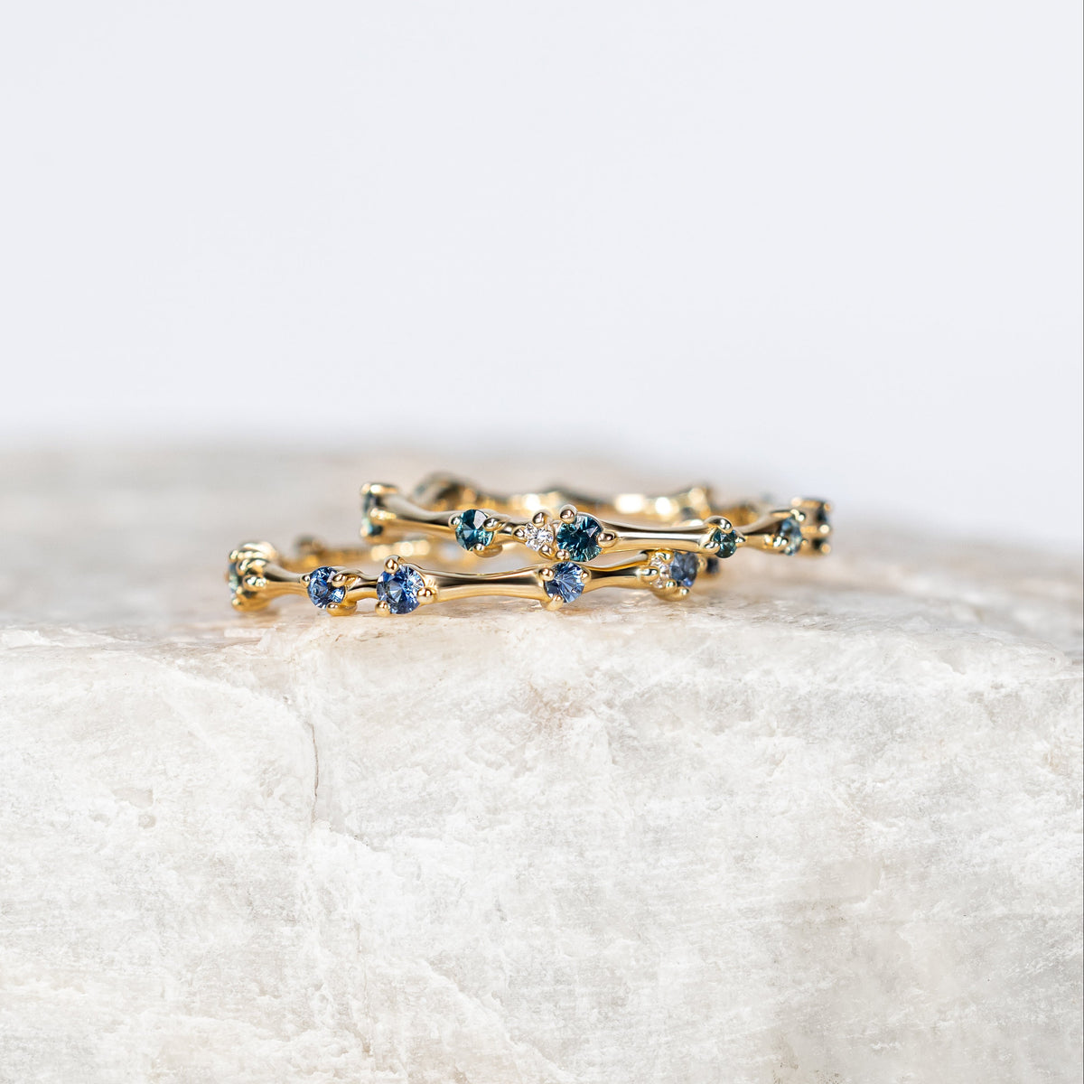Teal Sapphire Marisol ~ One-of-a-Kind