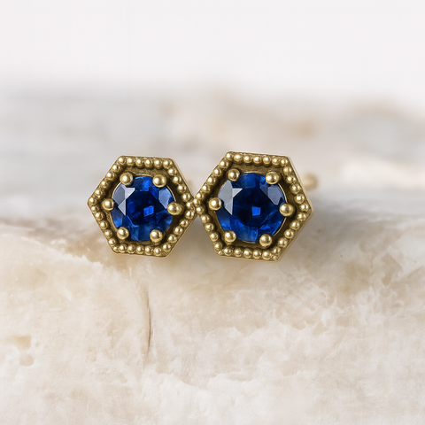 Loie Sapphire Earrings