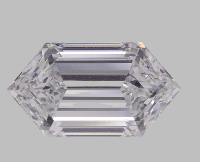 ELONGATED HEXAGON - 2.51ct D VVS2 HPHT - GIA 572441