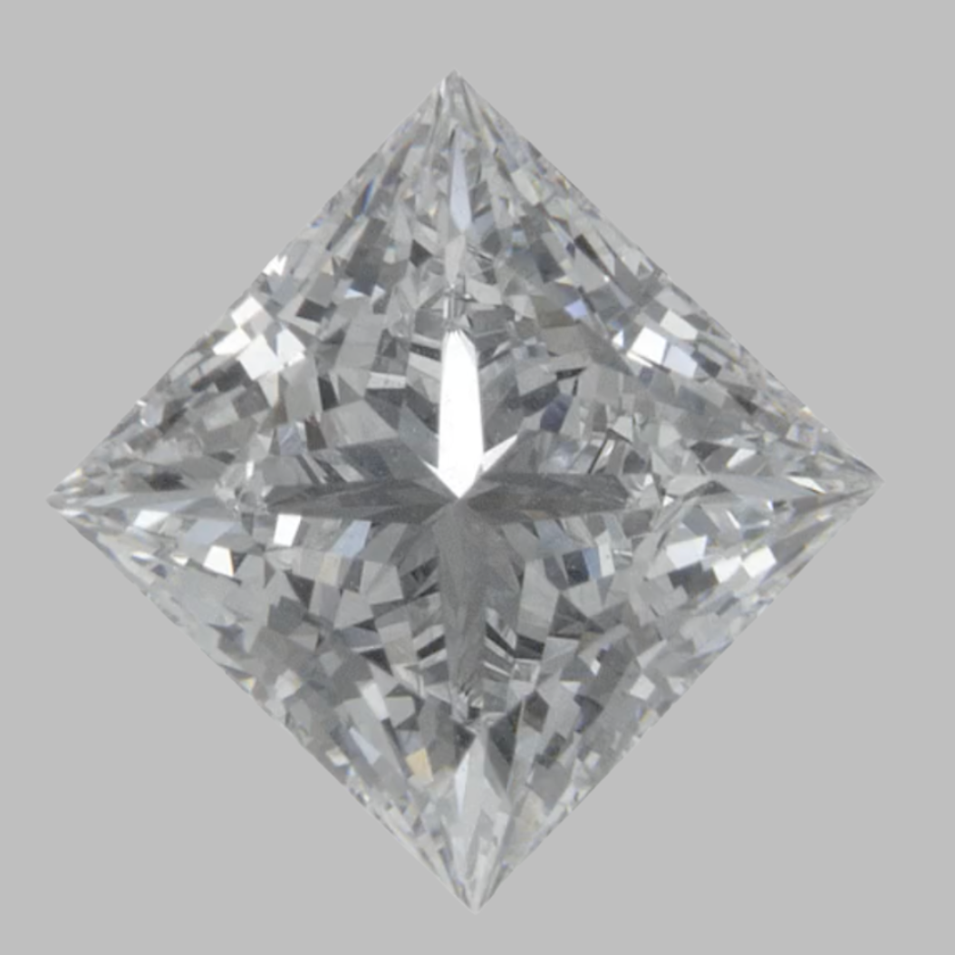 PRINCESS 1.56ct D VS2 HPHT-GCAL 512093