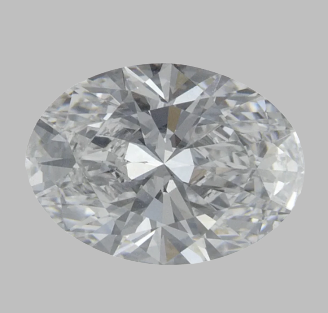OVAL 1.33ct E VS1 HPHT - GCAL 545468