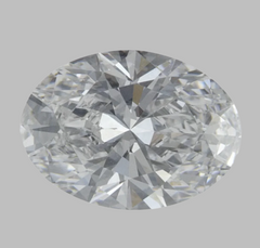 OVAL 1.33ct E VS1 HPHT - GCAL 545468