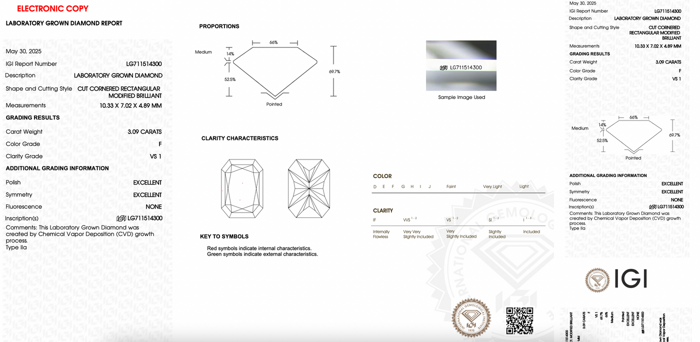 RADIANT 3.09ct F VS1 EXCELLENT 4743ACBE0