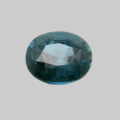 2.02ct NATURAL TEAL OVAL CUT SAPPHIRE SRI LANKA 500103007