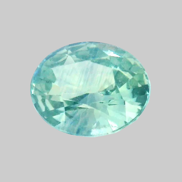 OVAL 1.66ct NATURAL GREEN SAPPHIRE - MADAGASCAR 1BC531F50
