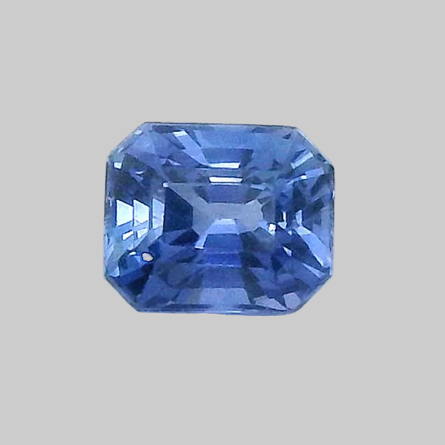 OCTAGONAL 1.26ct NATURAL BLUE SAPPHIRE - SRI LANKA 1ED0B5CAF