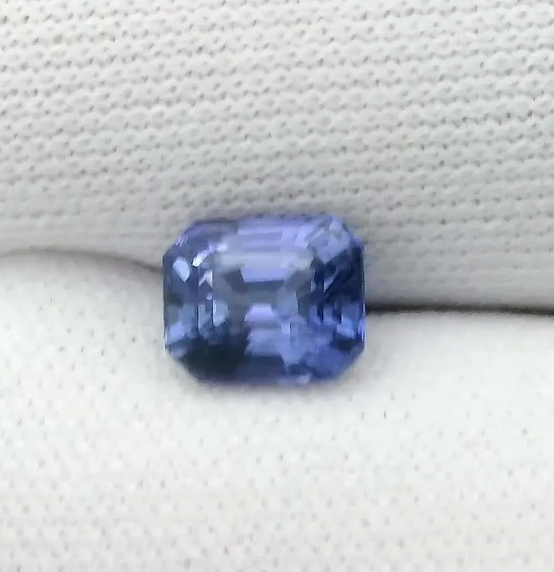 OCTAGONAL 1.26ct NATURAL BLUE SAPPHIRE - SRI LANKA 1ED0B5CAF