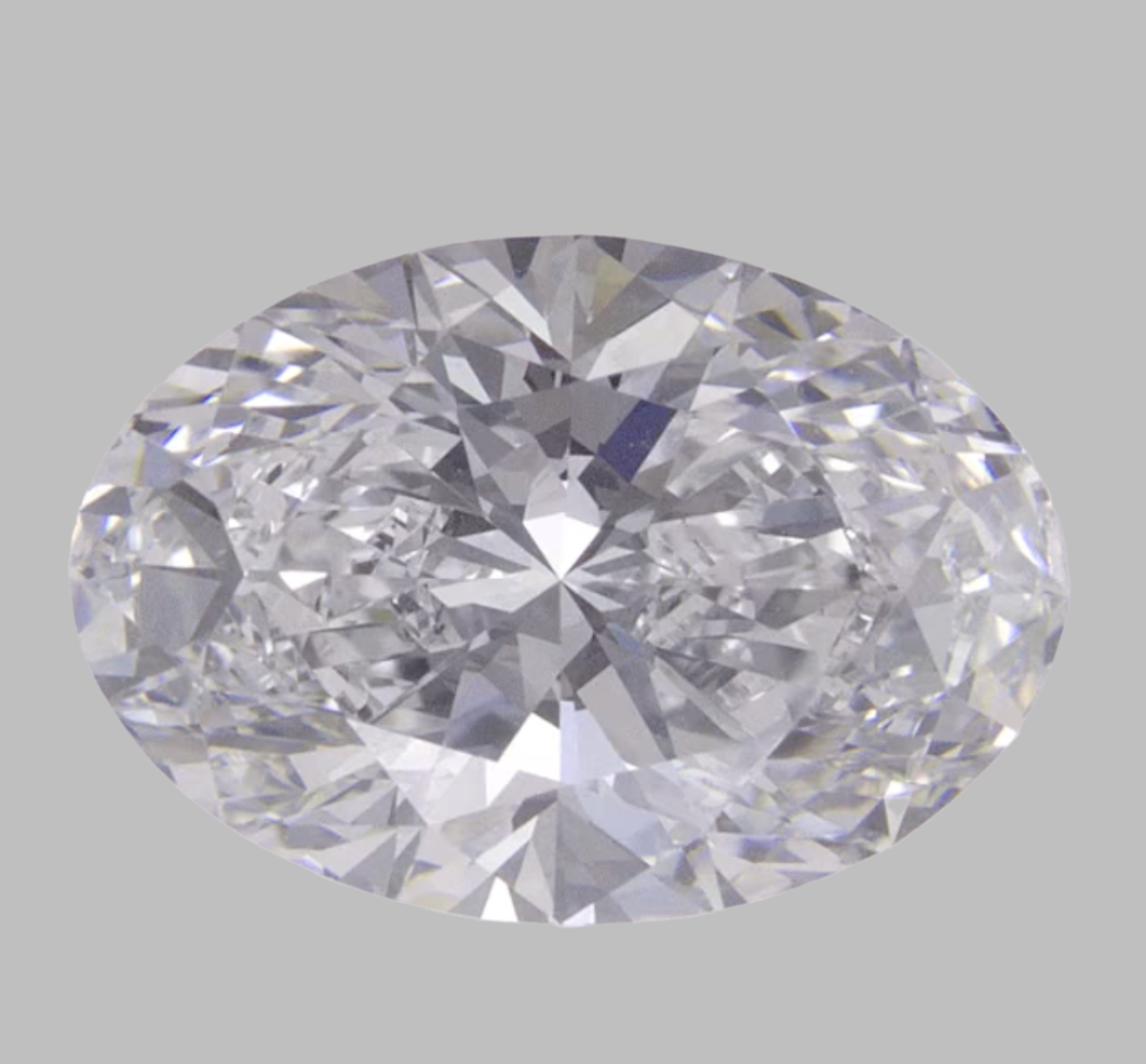 OVAL - 3.10ct E VVS1 HPHT - IGI 564886