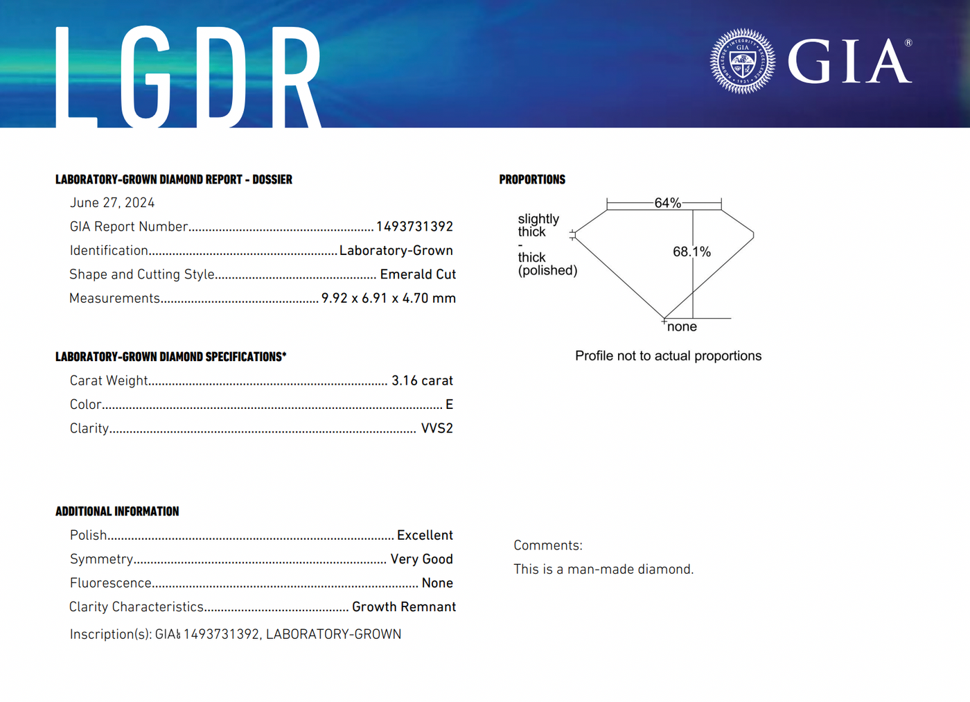 EMERALD 3.16ct E VVS2 EXCELLENT 3BF3E20A1