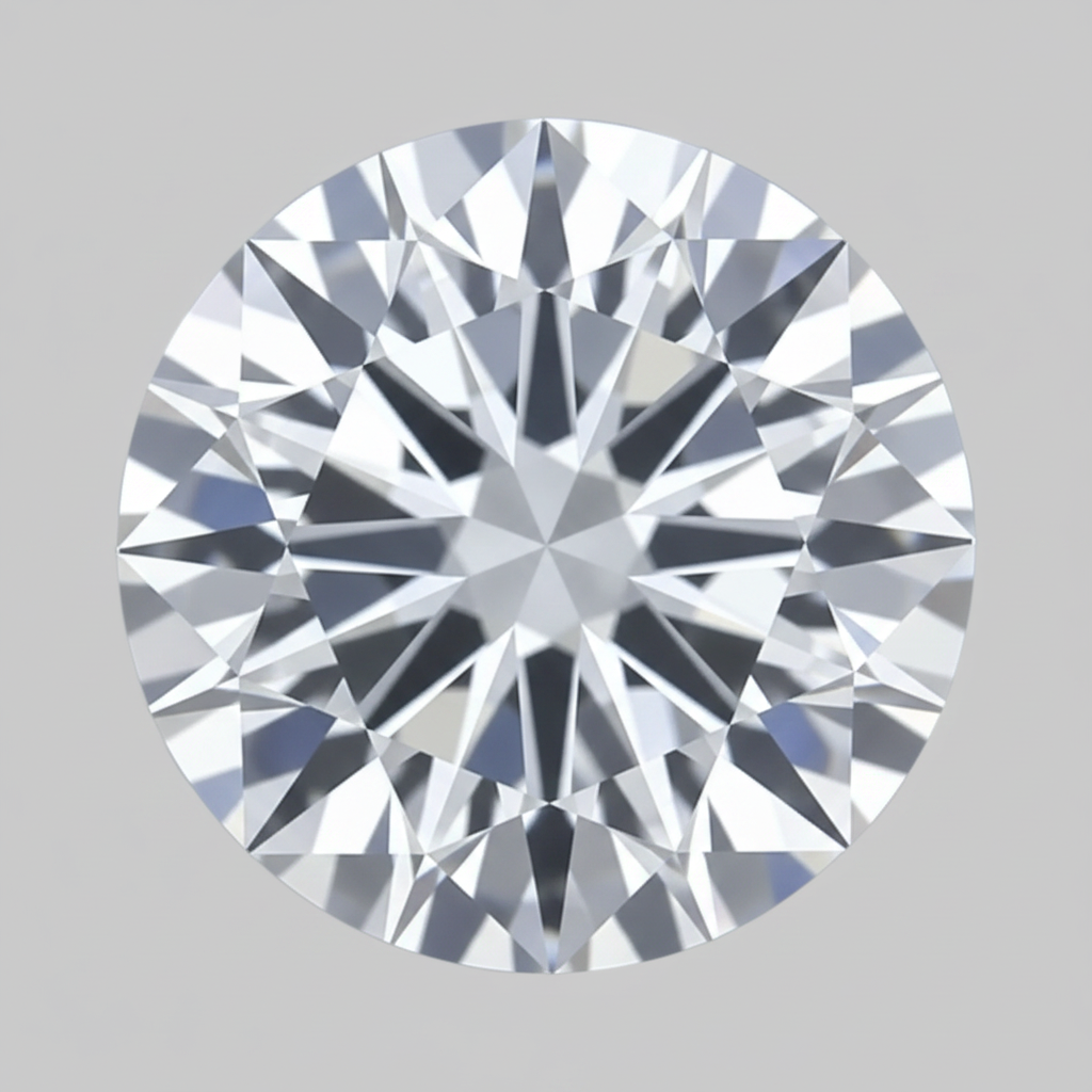 ROUND 2.52ct E VS1 IDEAL 9340ACC83