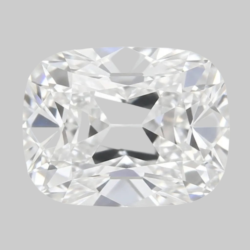 OLD MINE CUT ELONGATED CUSHION 2.03ct F VVS2 EXCELLENT 500122037 (SCS Certified)