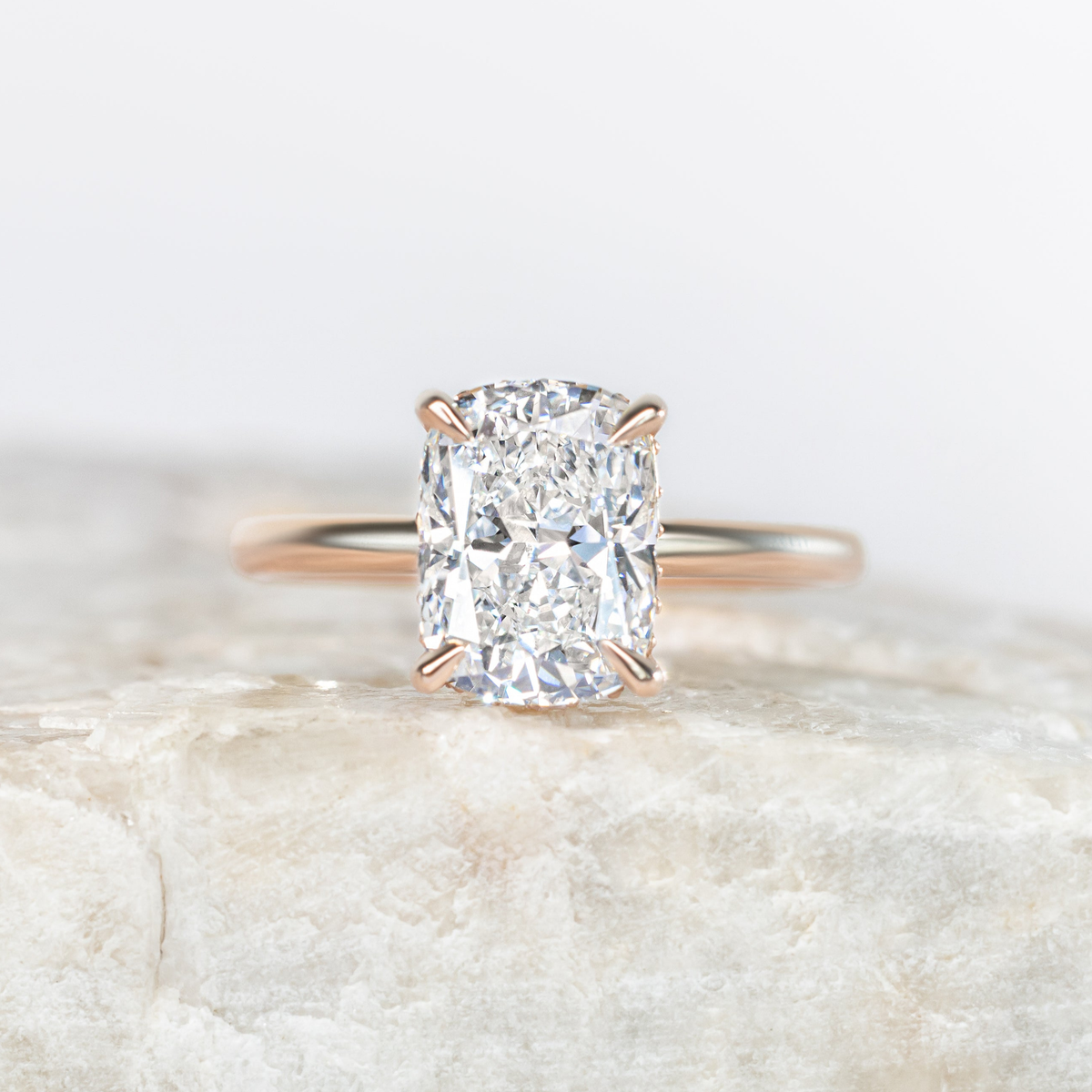 Skylar ~ Elongated Cushion Ring