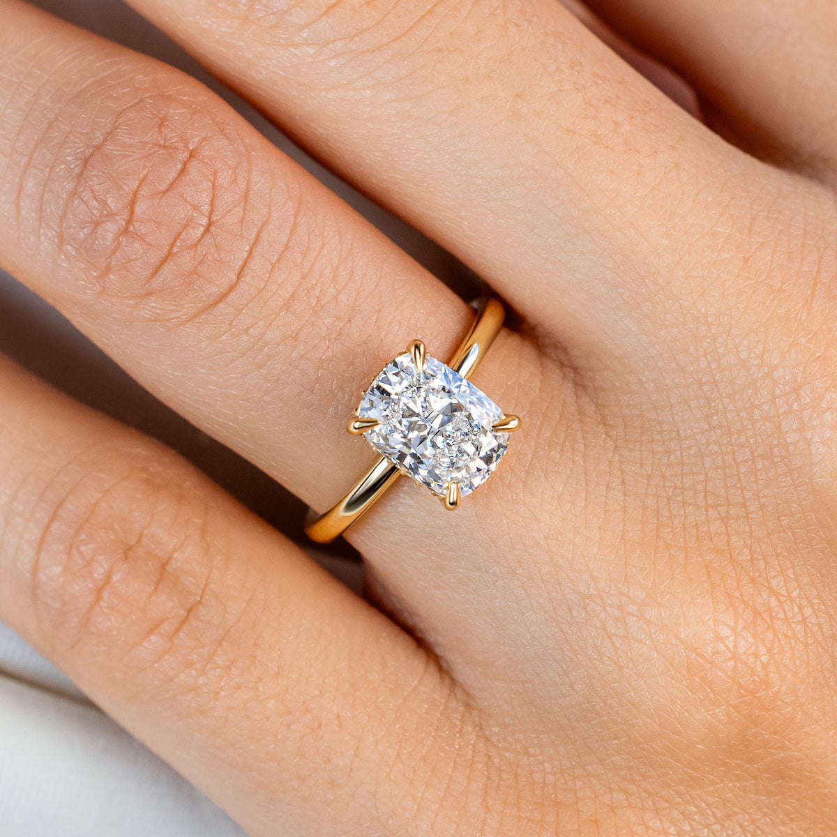 Skylar ~ Elongated Cushion Ring