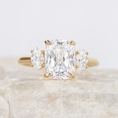 Sophie ~ Side Stone Ring