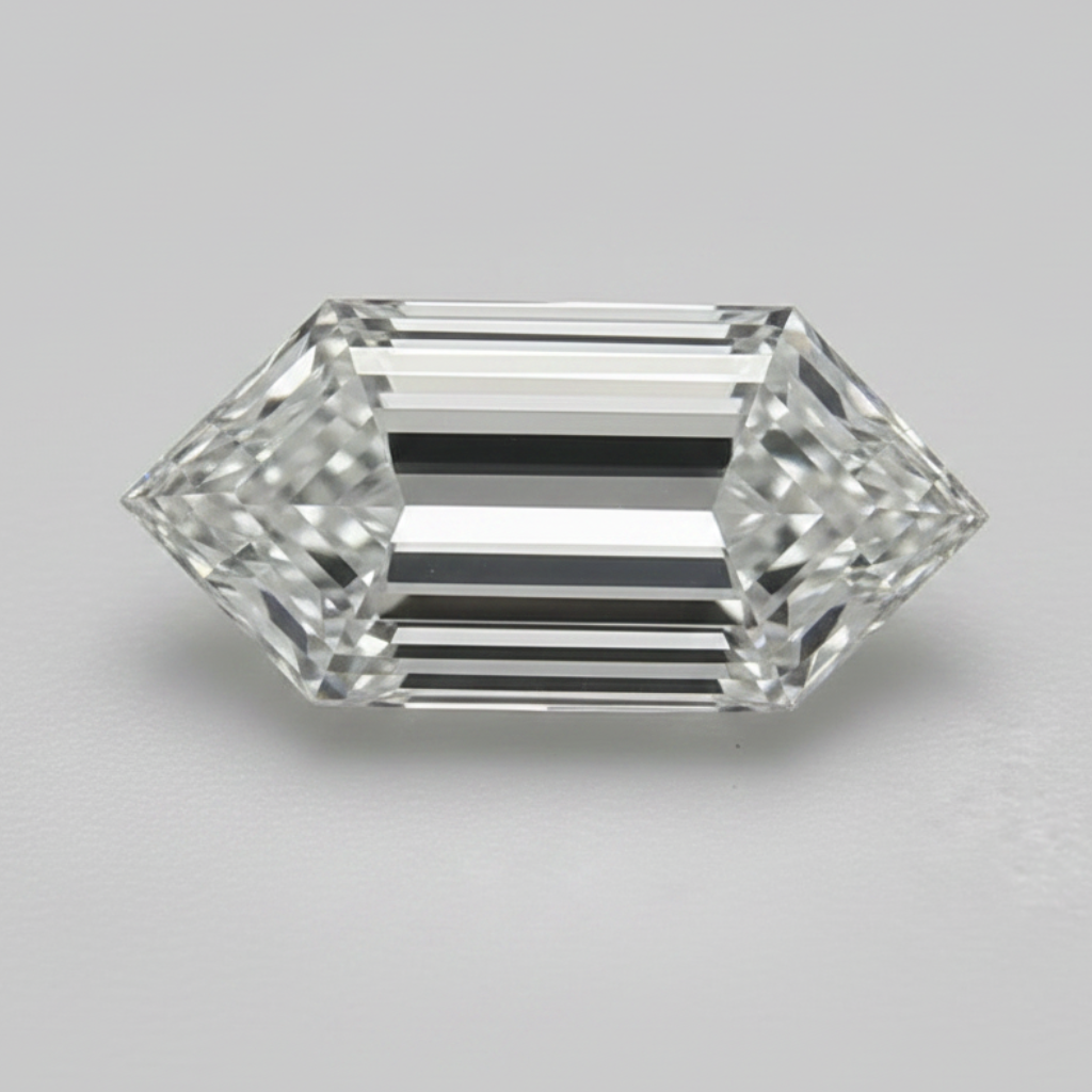 ELONGATED HEXAGON 2.05CT E VVS2 EXCELLENT 500116224