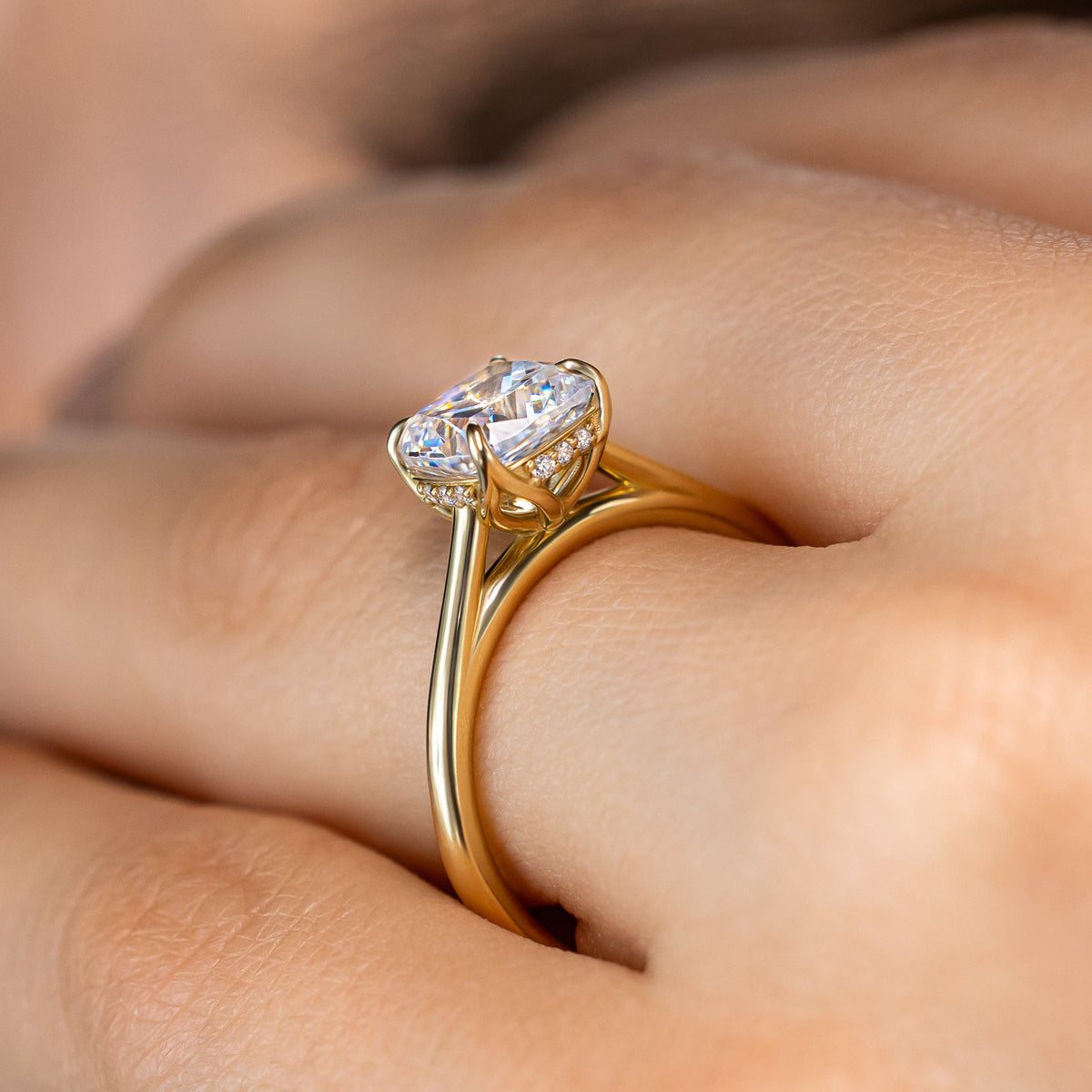 Stevie ~ Petal Engagement Ring