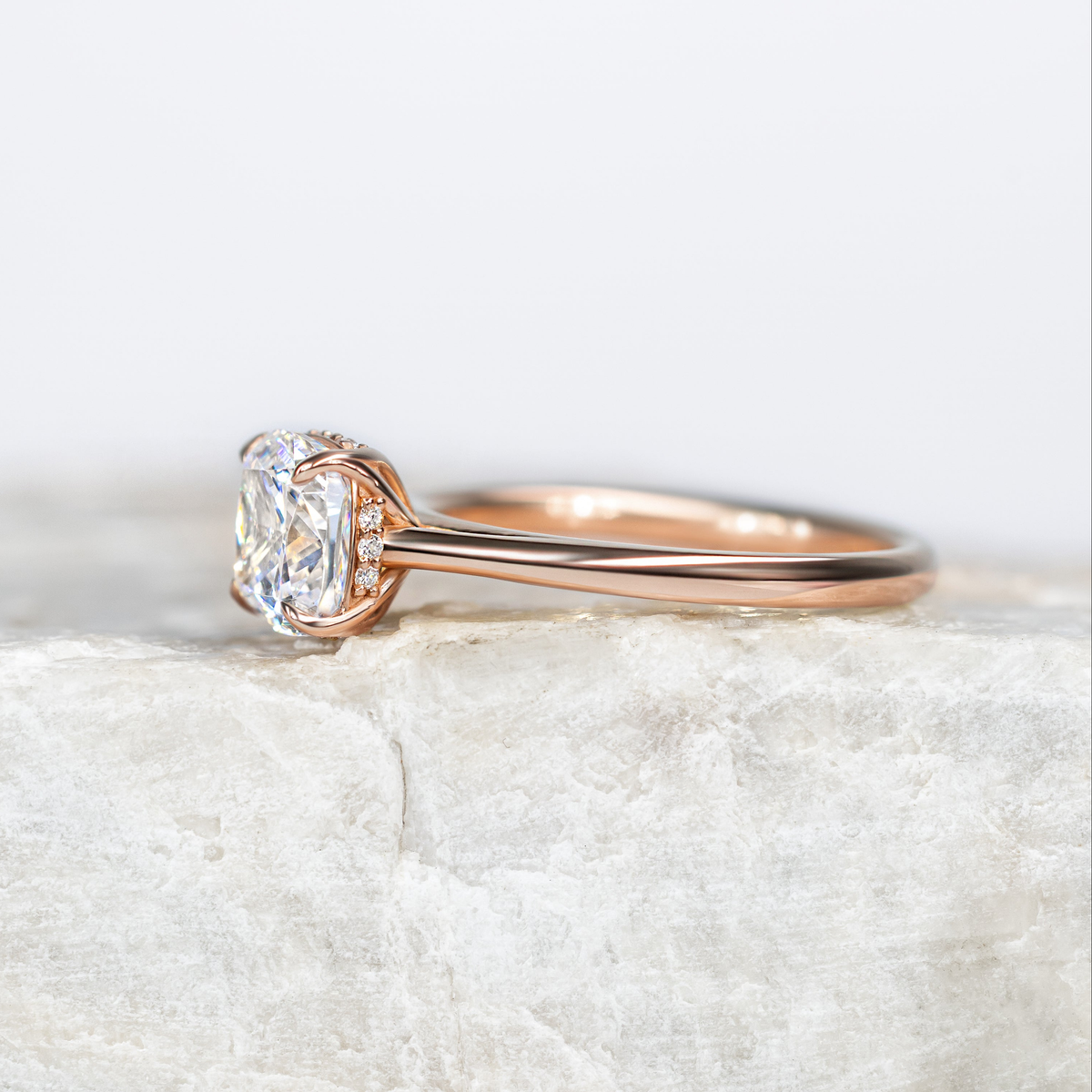 Stevie ~ Petal Engagement Ring