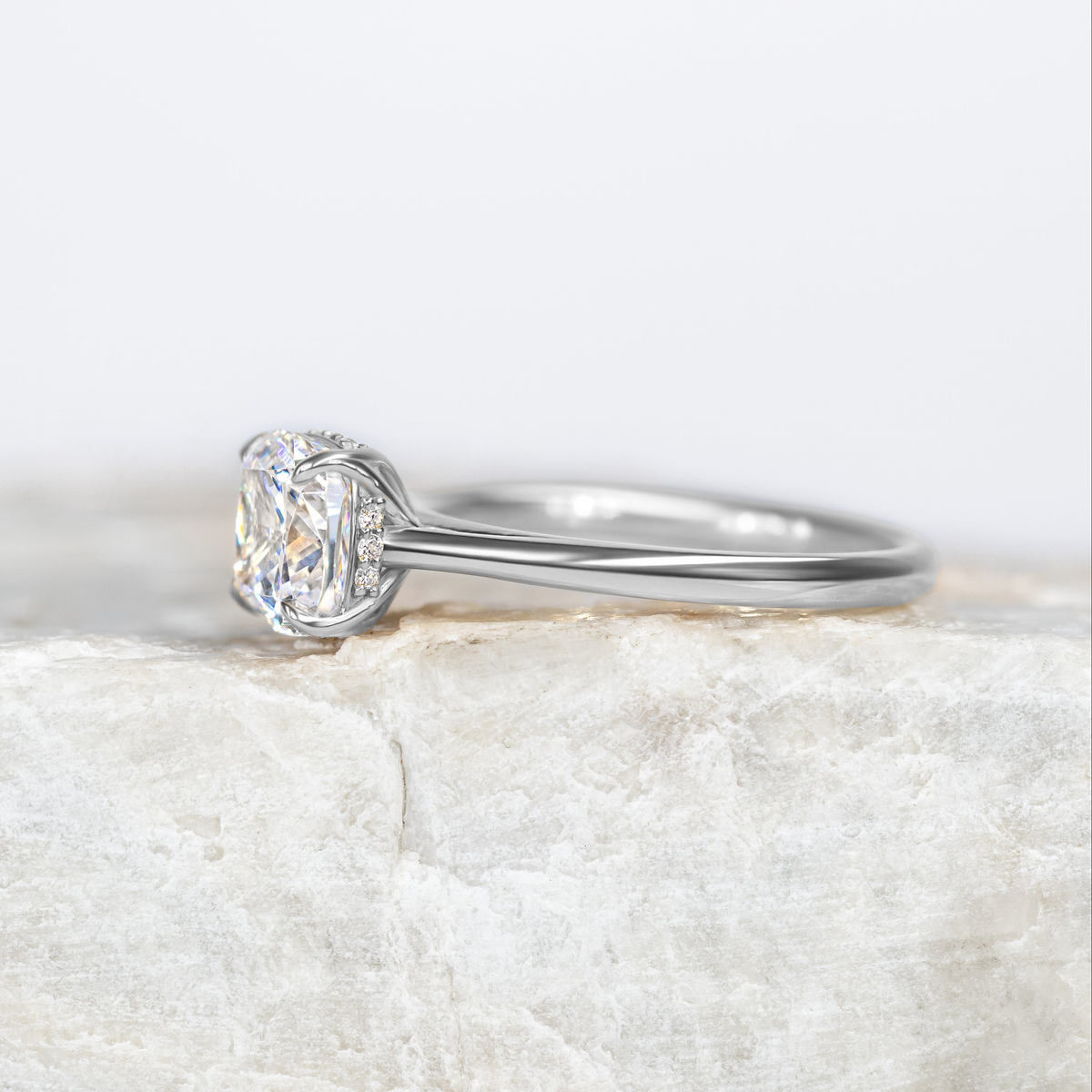 Stevie ~ Petal Engagement Ring