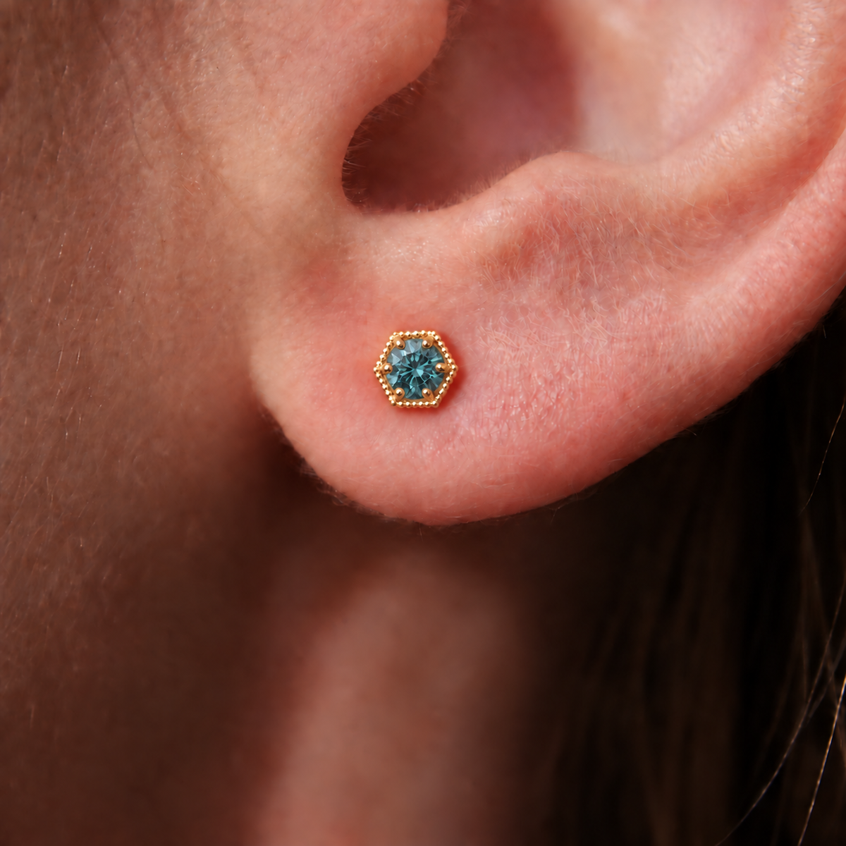 Loie Montana Sapphire Earrings ~ Ready to Ship