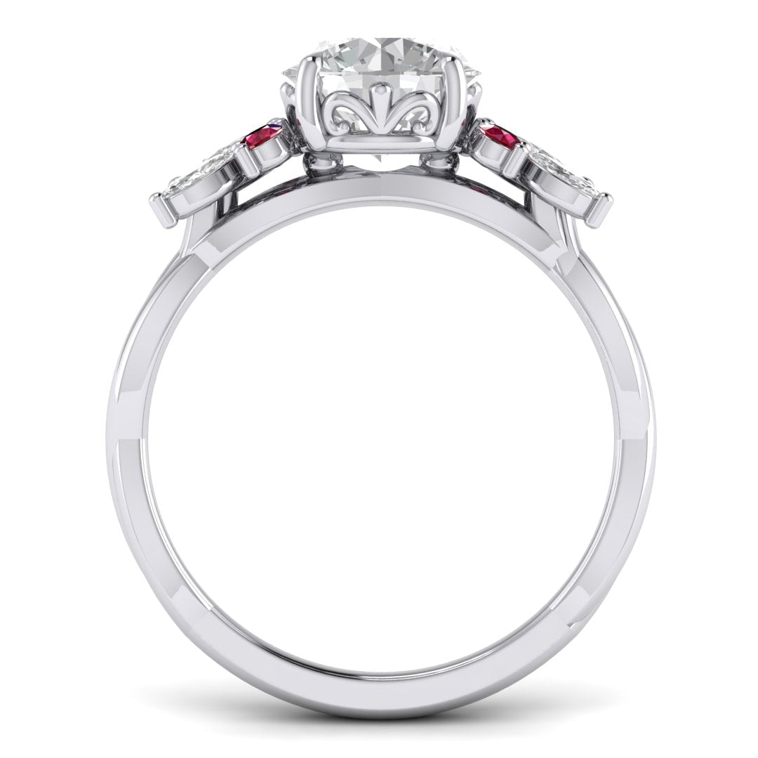Custom Ruby Blythe Ring