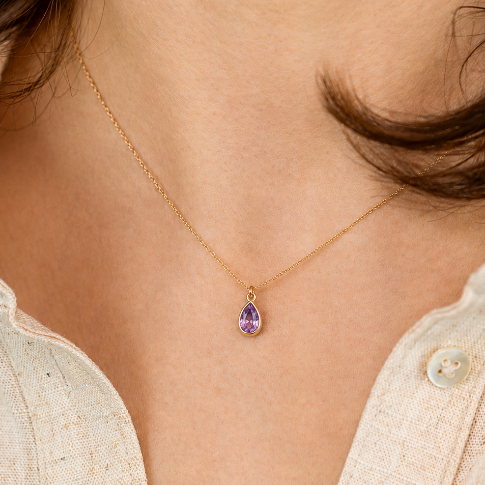 Camden Winza Sapphire Necklace ~ Ready to Ship