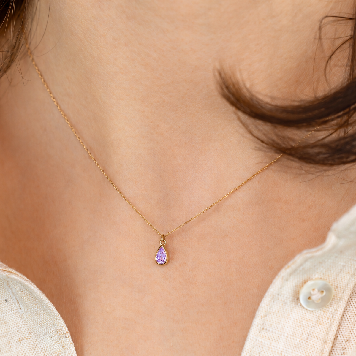 Camden Winza Sapphire Necklace ~ Ready to Ship