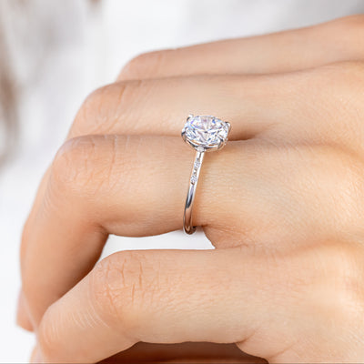 Wren ~ Round Brilliant Engagement Ring
