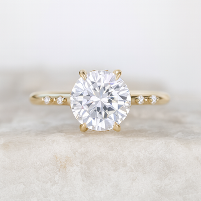 Wren ~ Round Brilliant Engagement Ring