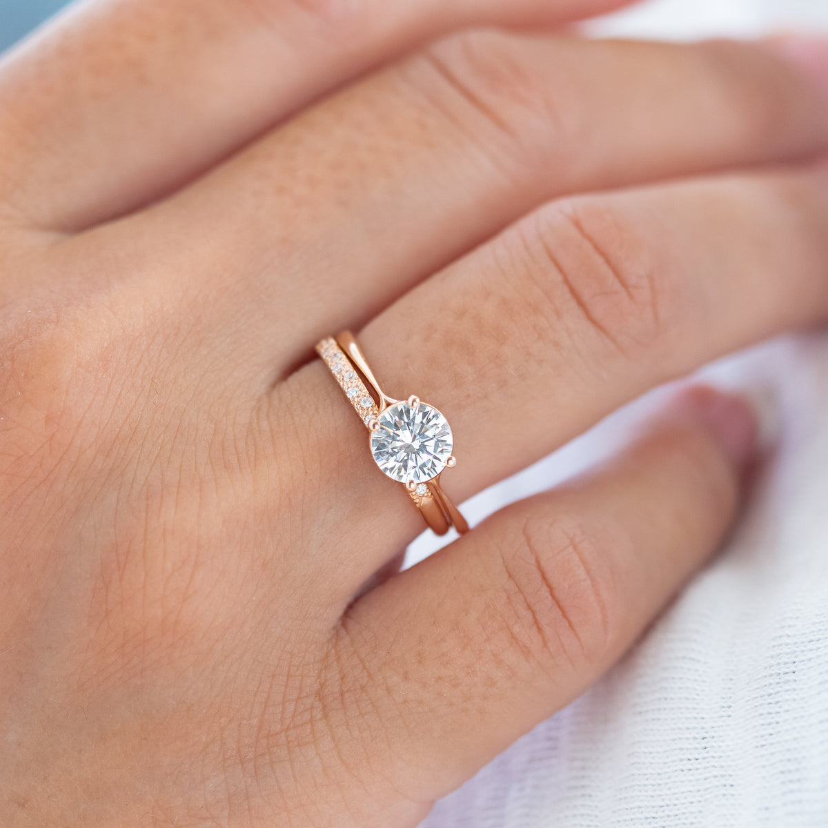 Chloe Petite ~ Eternity Diamond Ring