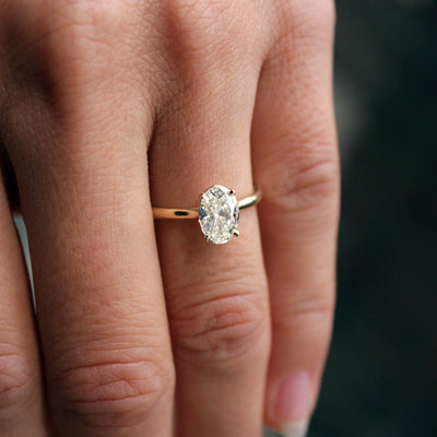 Grace ~ Oval Cut Ring