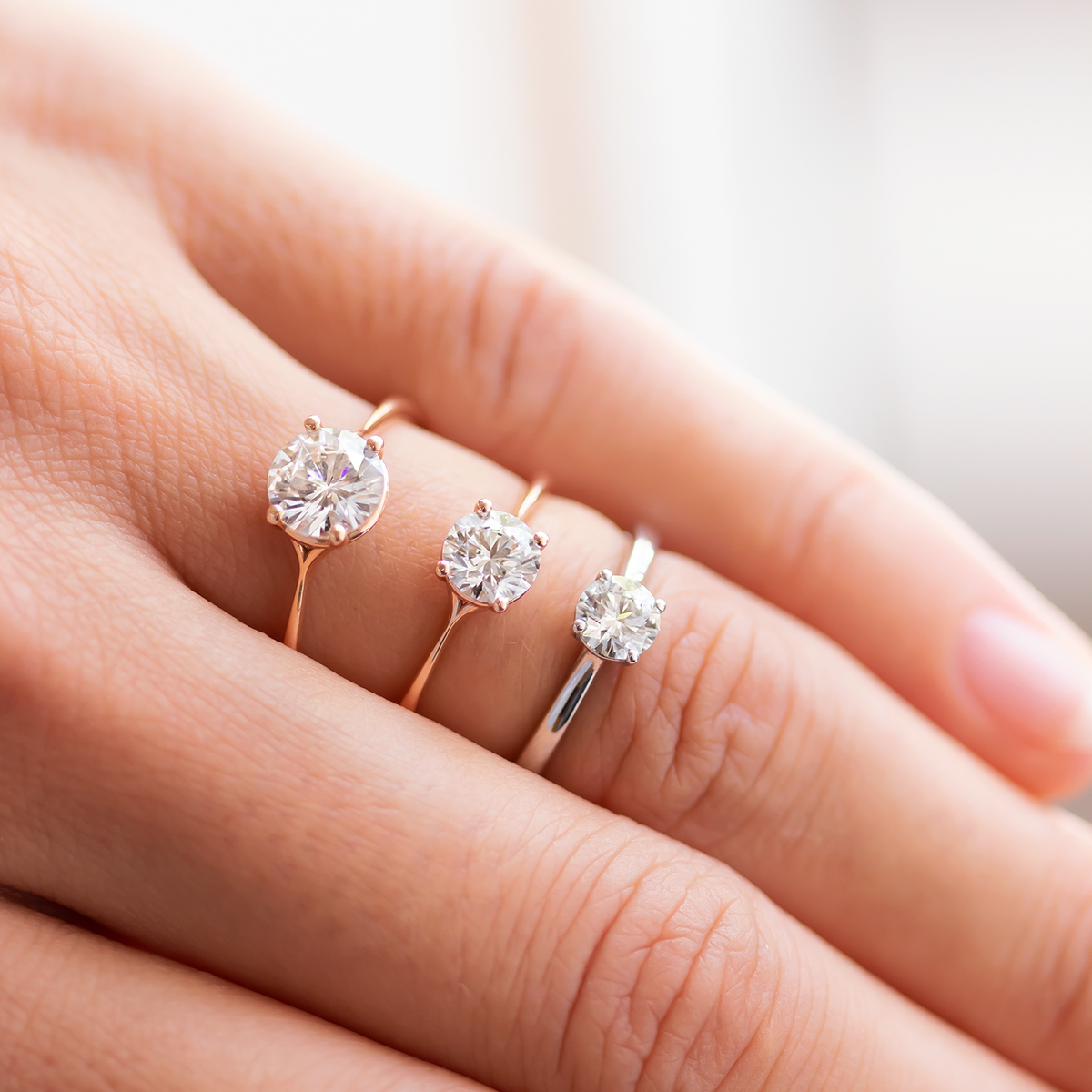 Clementine ~ Round Cut Ring
