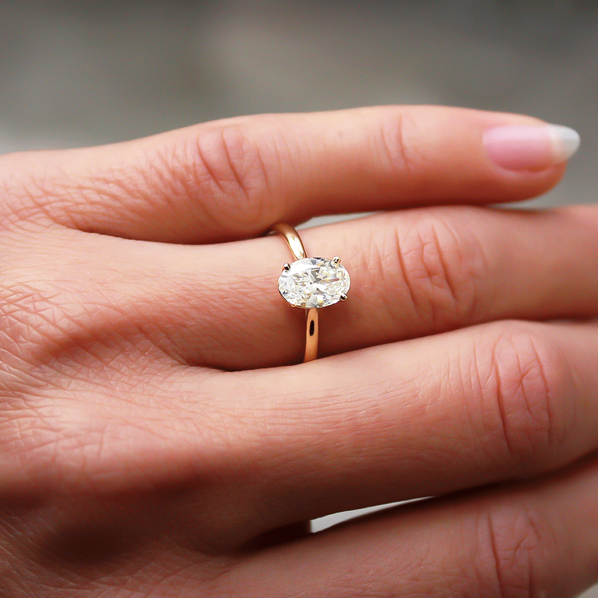 Grace ~ Oval Cut Ring