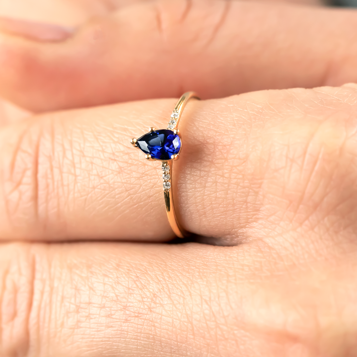 Margot Sapphire Stacking Ring