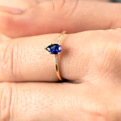 Margot Sapphire Stacking Ring