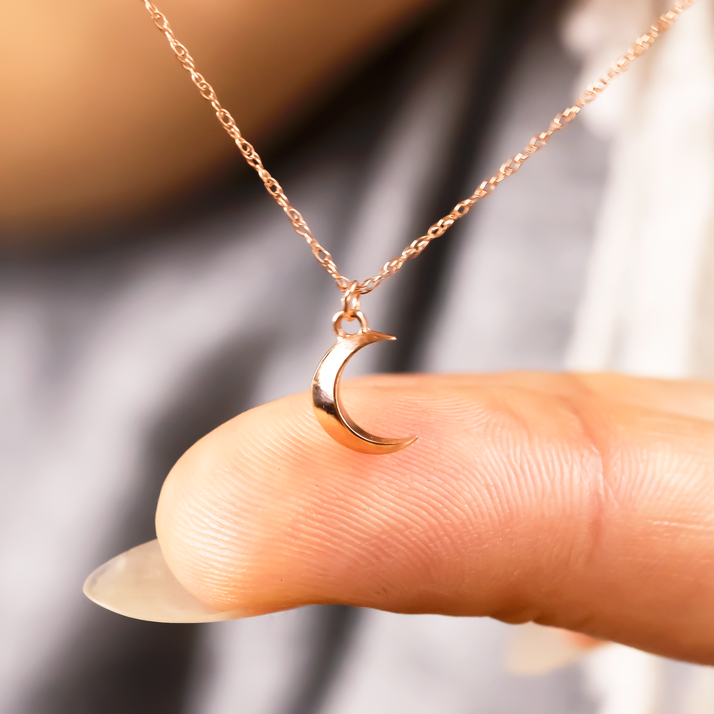 Waxing Moon Necklace