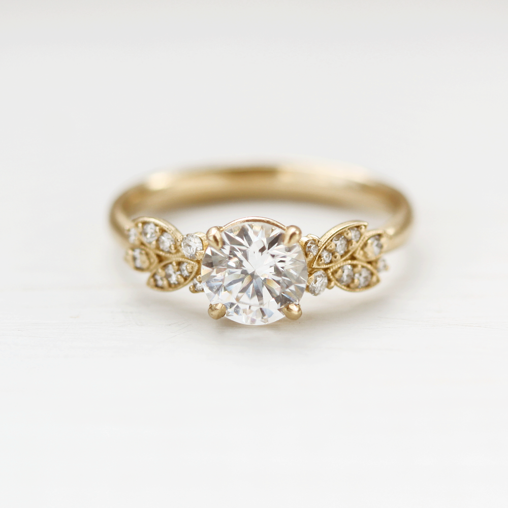 Laurel ~ Brilliant Cut Ring