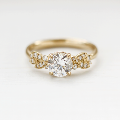 Laurel ~ Brilliant Cut Ring