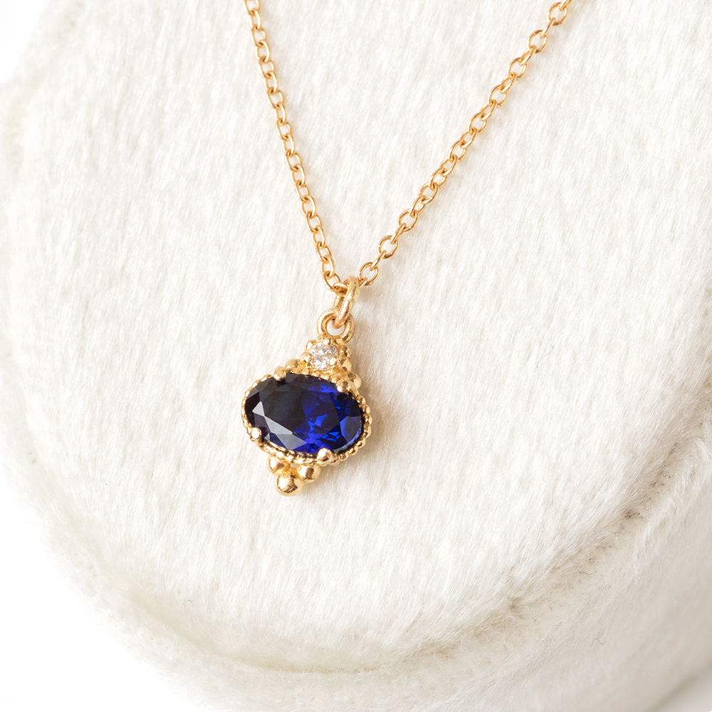 Mayfair Sapphire Necklace ~ Ready to Ship