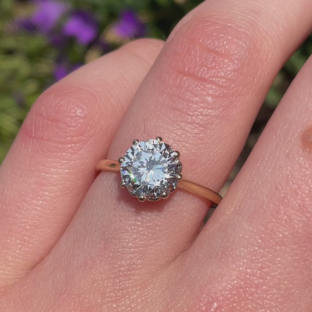 Annabelle ~ Round Cut Ring
