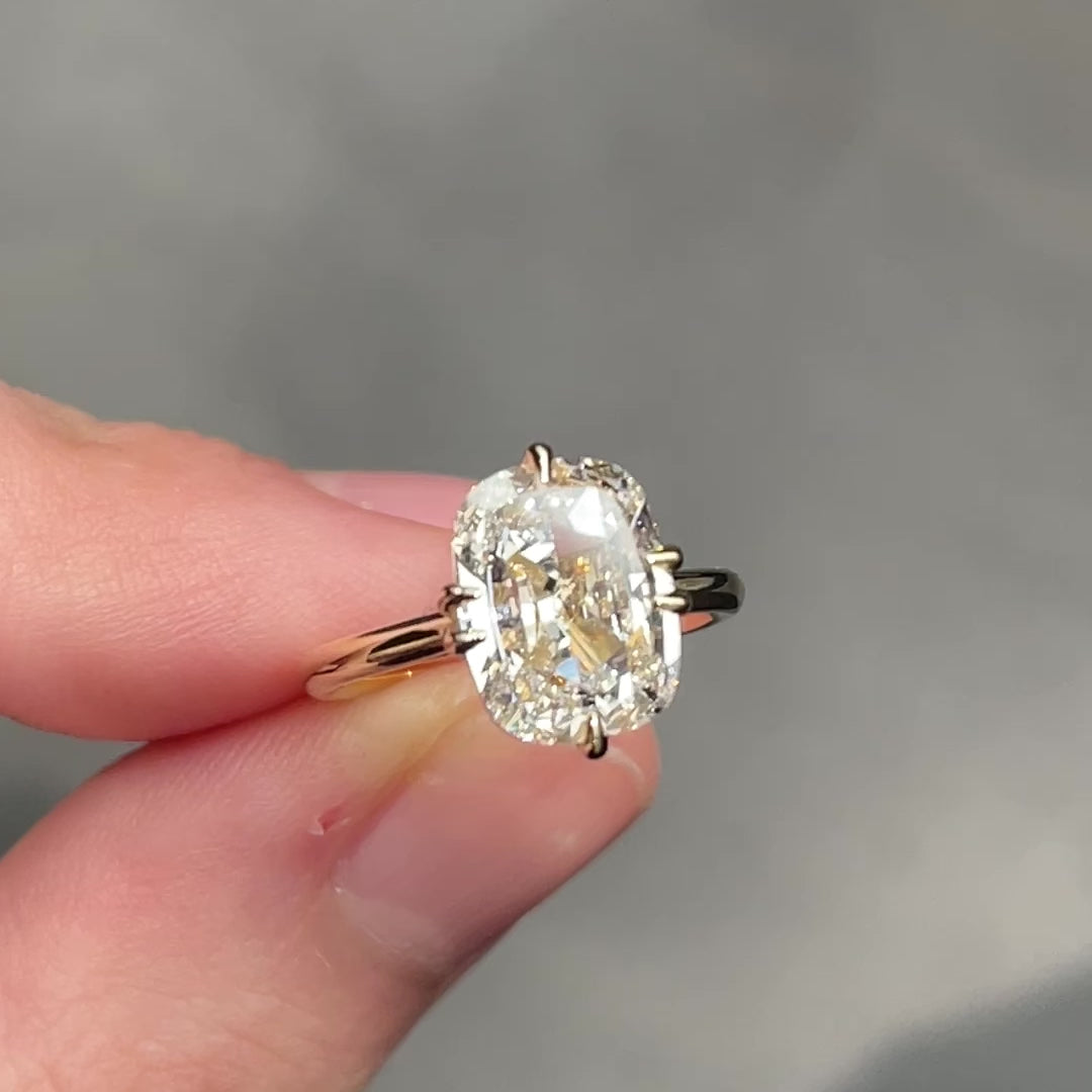 Odette ~ Oval Cut Solitaire Ring