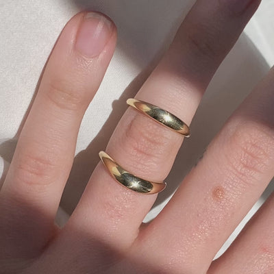 Carlie ~ Domed Ring