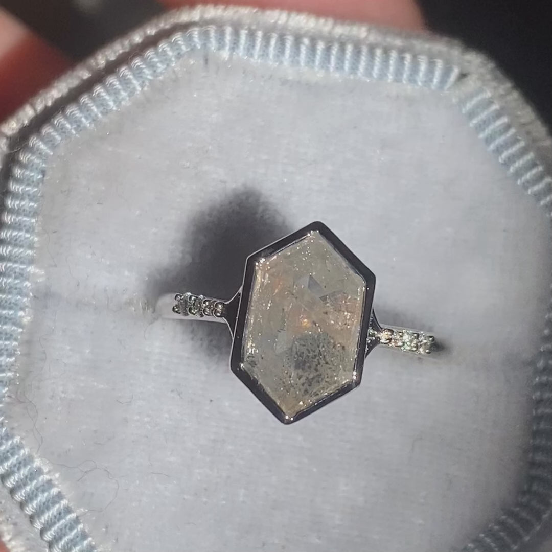 Cherry ~ Marquise Cut Bezel Ring