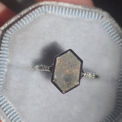 Cherry ~ Marquise Cut Bezel Ring