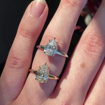 London ~ Hidden Halo Ring