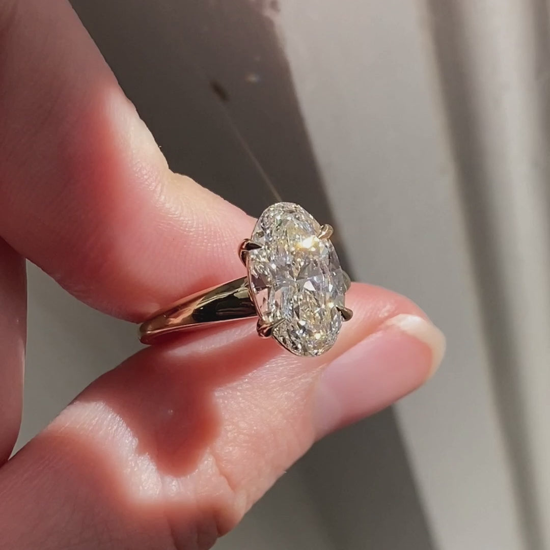 Carla ~ Oval Cut Ring