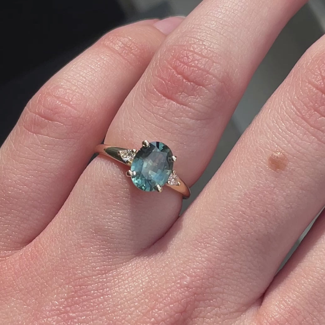 Lulu ~ Oval Cut Ring